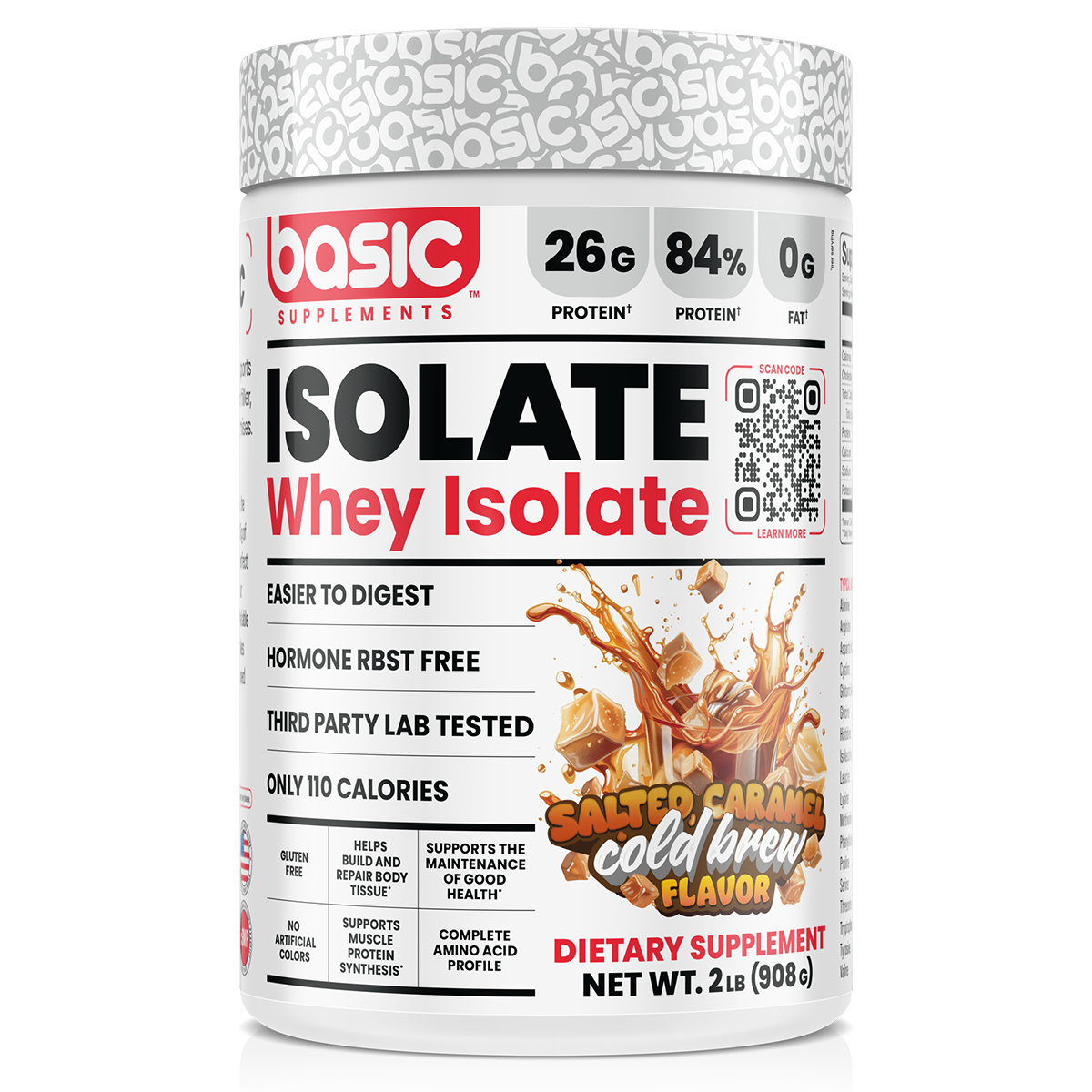 Isolate by Basic Supplements Salted Caramel