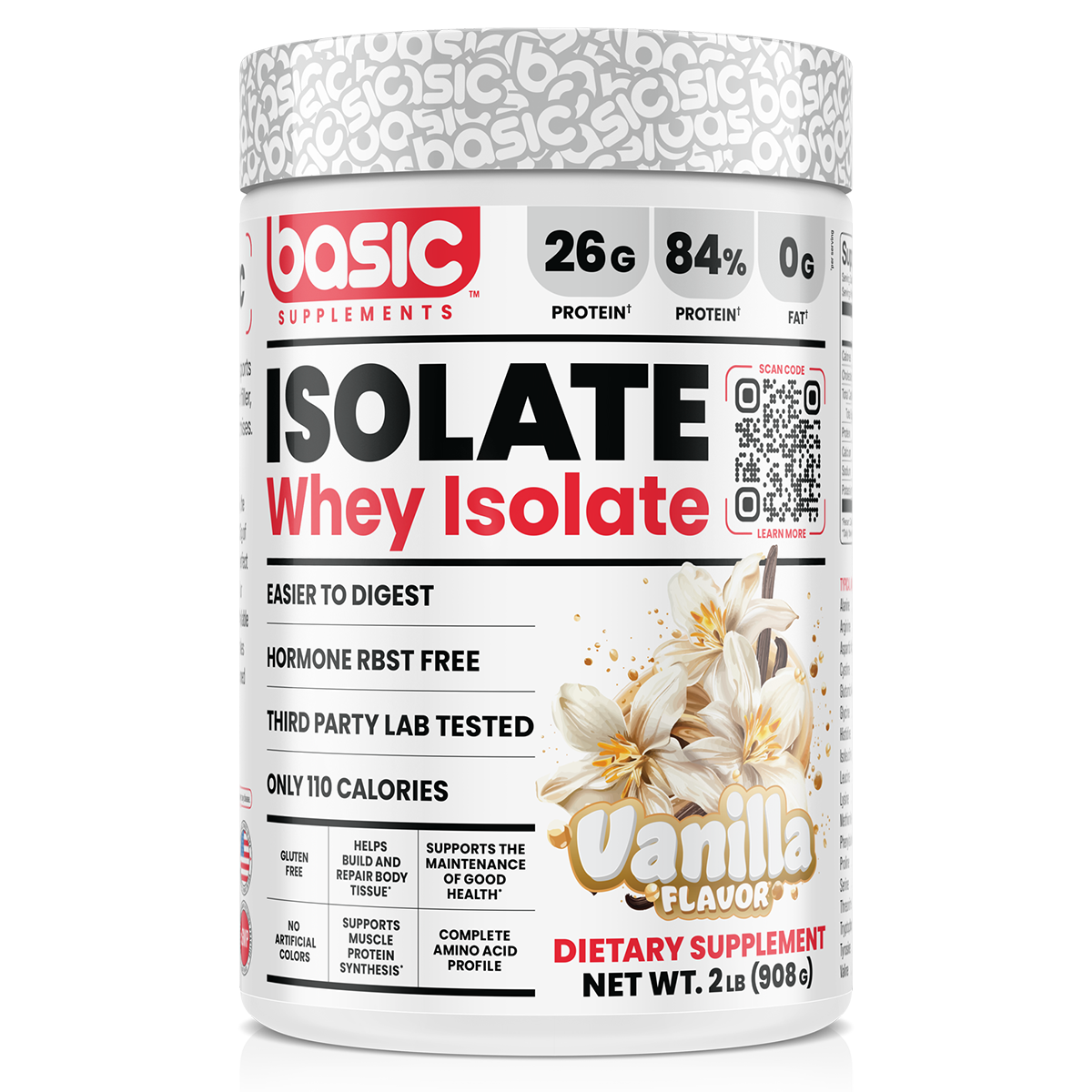Isolate by Basic Supplements Vanilla