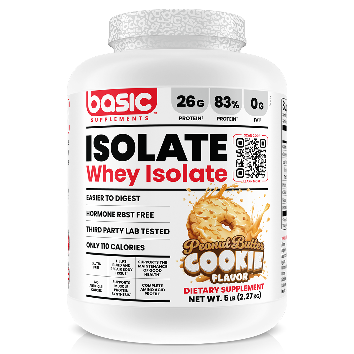 Isolate Tablets Isolate by Basic Supplements – Iron Body Nutrition and Supplements