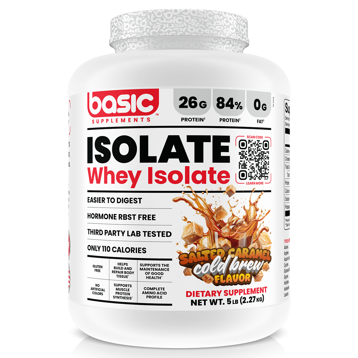 Isolate by Basic Supplements Salted Caramel