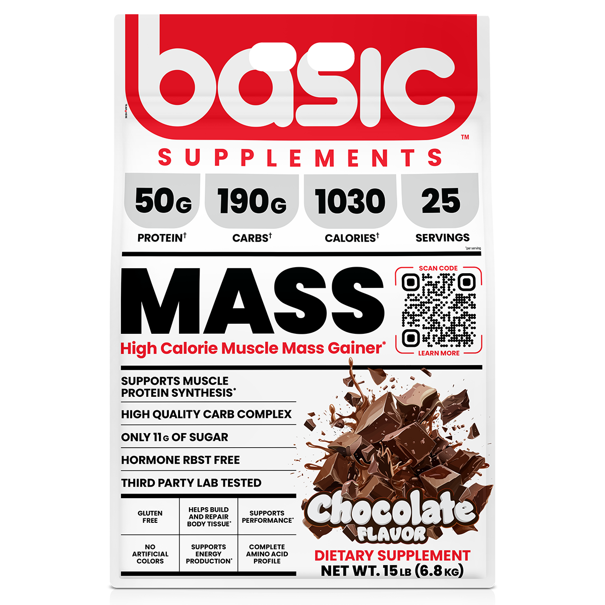 Mass by Basic Supplements Chocolate