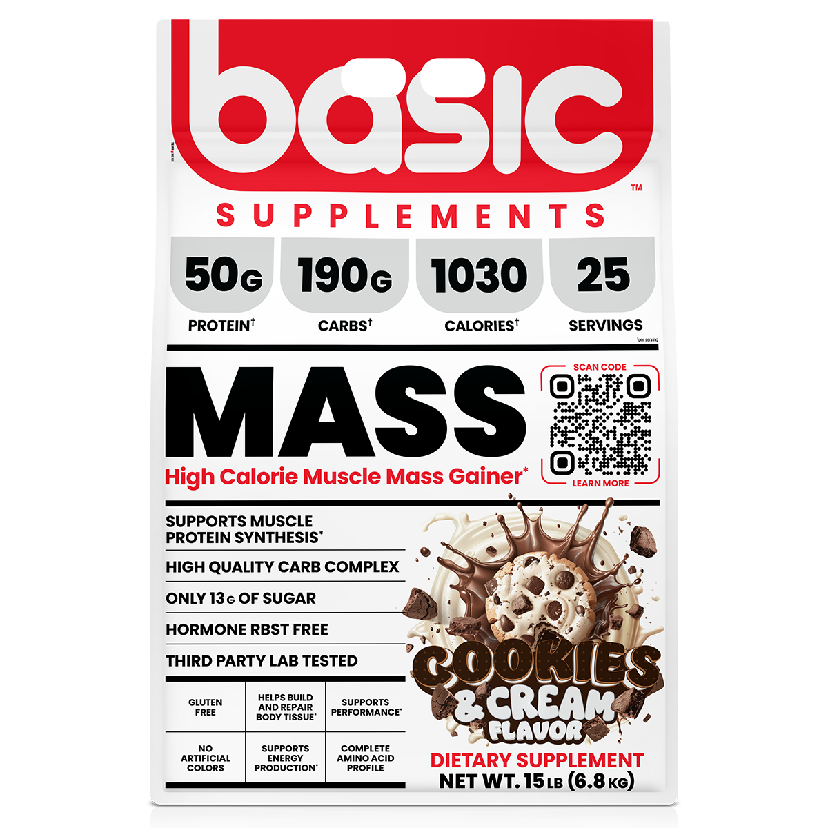Mass by Basic Supplements Cookies & Cream