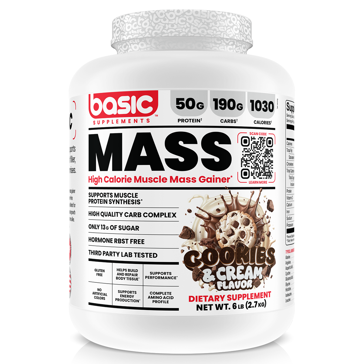 Mass by Basic Supplements Cookies & Cream