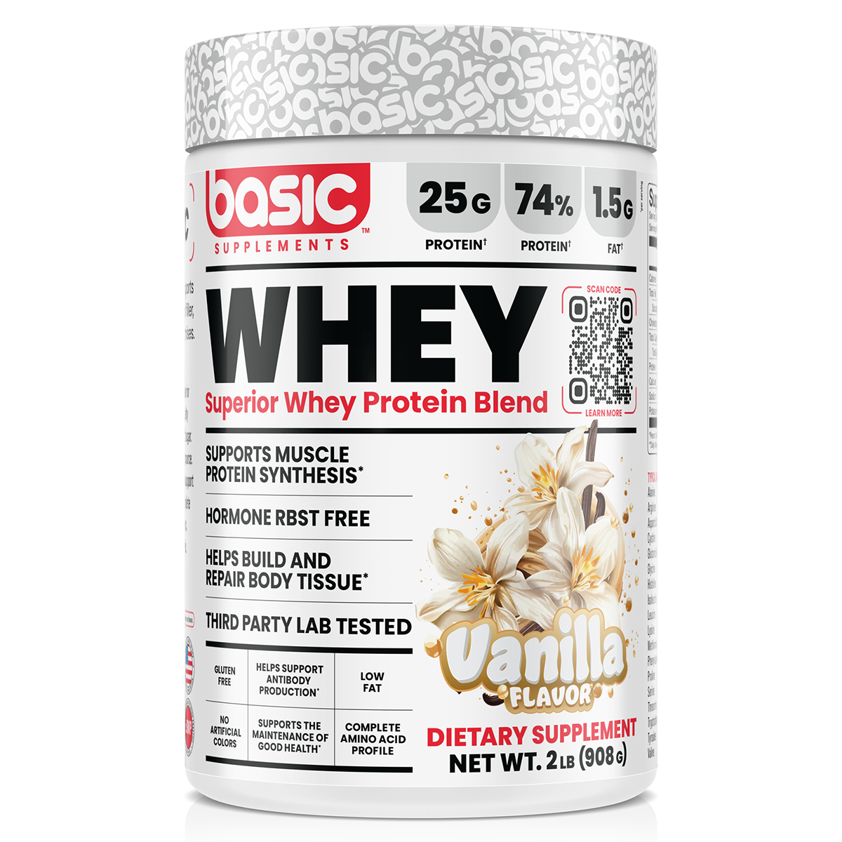 Whey by Basic Supplements Vanilla