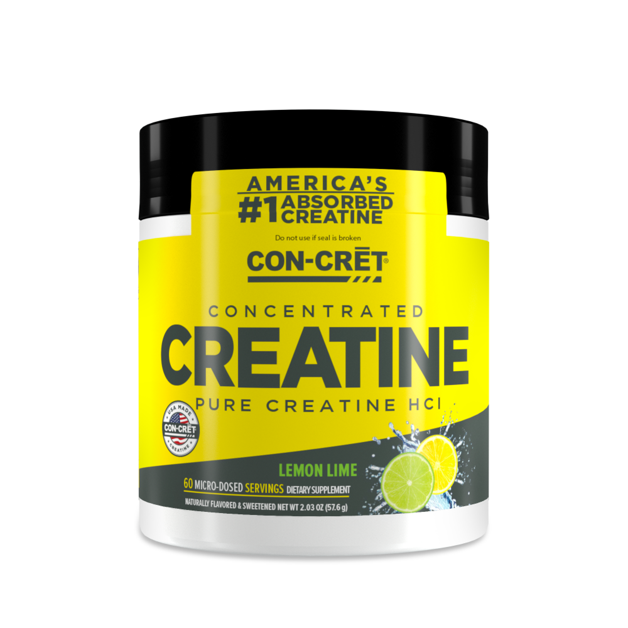 Con-Cret Creatine HCL by ProMera Sports Lemon Lime