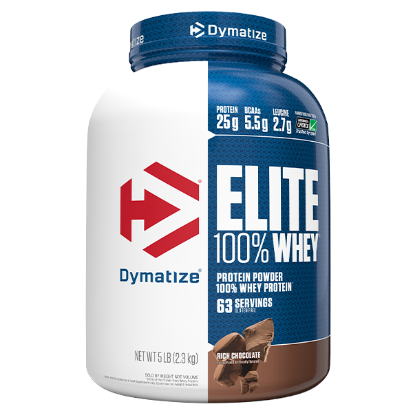 Elite 100% Whey by Dymatize Rich Chocolate