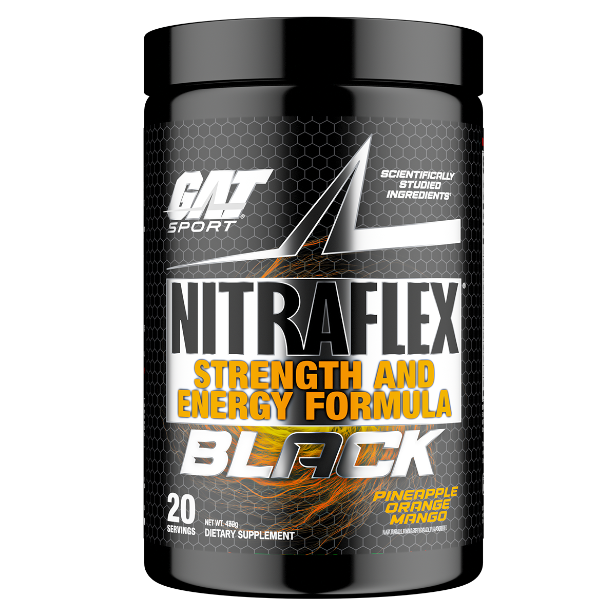 Nitraflex Black by GAT Sport Orange Mango