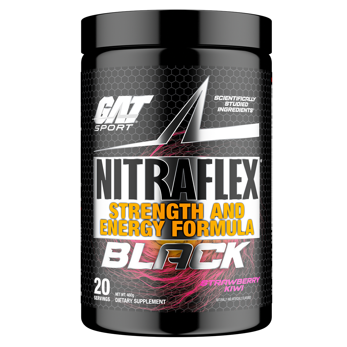 Nitraflex Black by GAT Sport Strawberry Kiwi