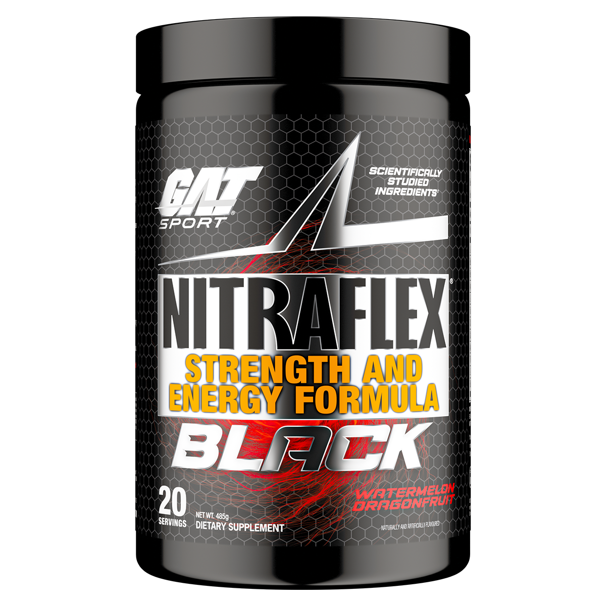 Nitraflex Black by GAT Sport Watermelon Dragonfruit
