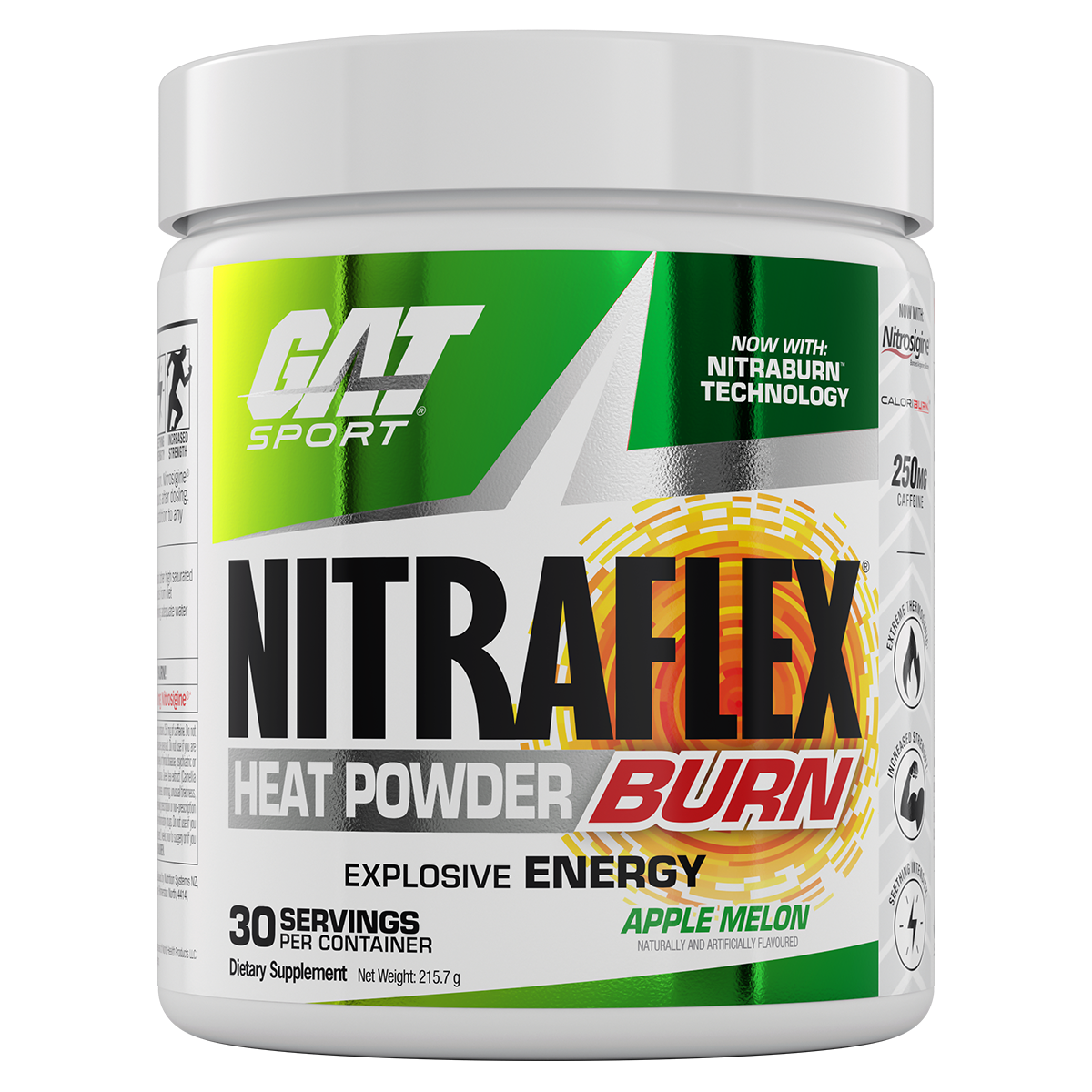 Nitraflex Burn by GAT Sport Apple Melon