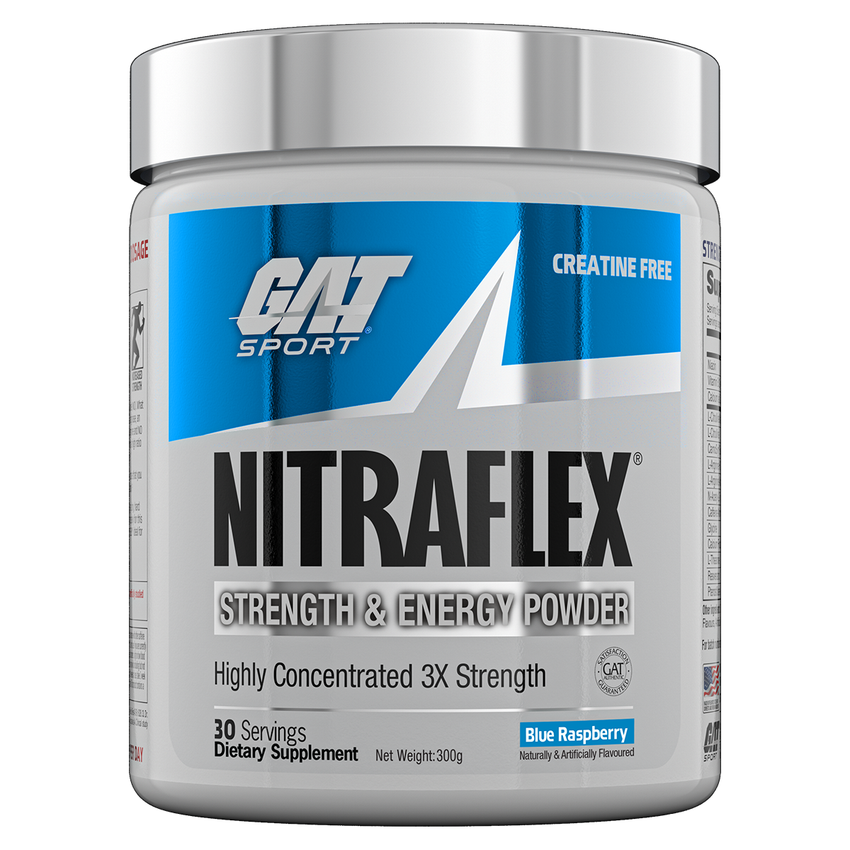 Nitraflex by GAT Sport Blue Raspberry