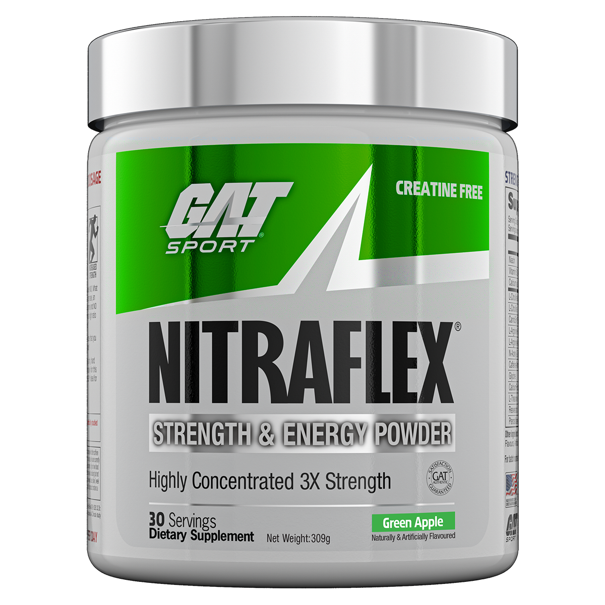 Nitraflex by GAT Sport Green AppleGreen Apple