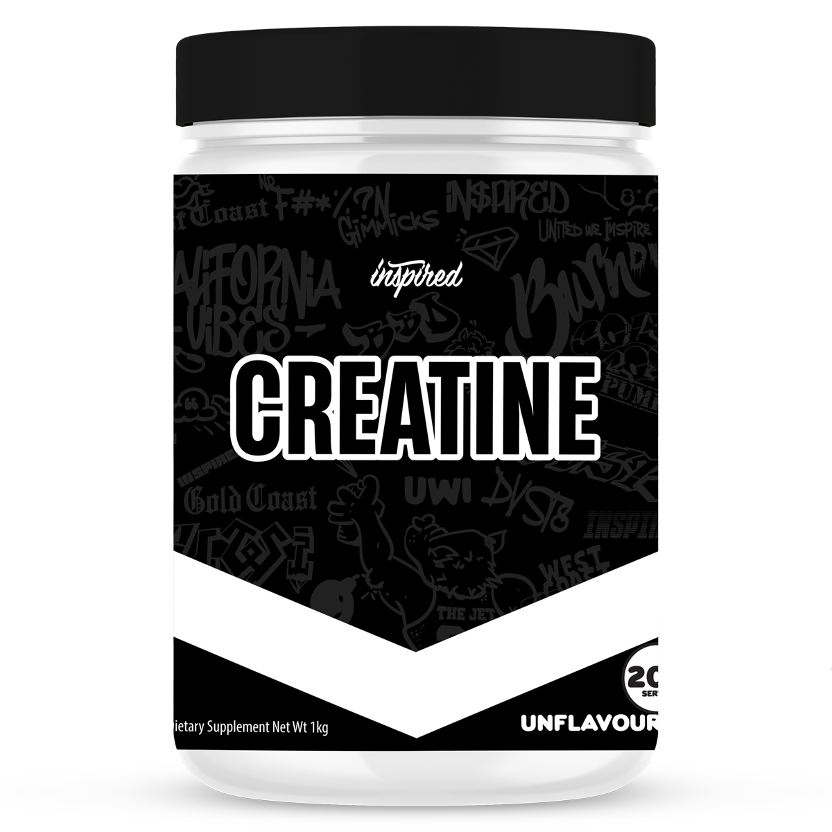 Creatine Monohydrate by Inspired Nutra