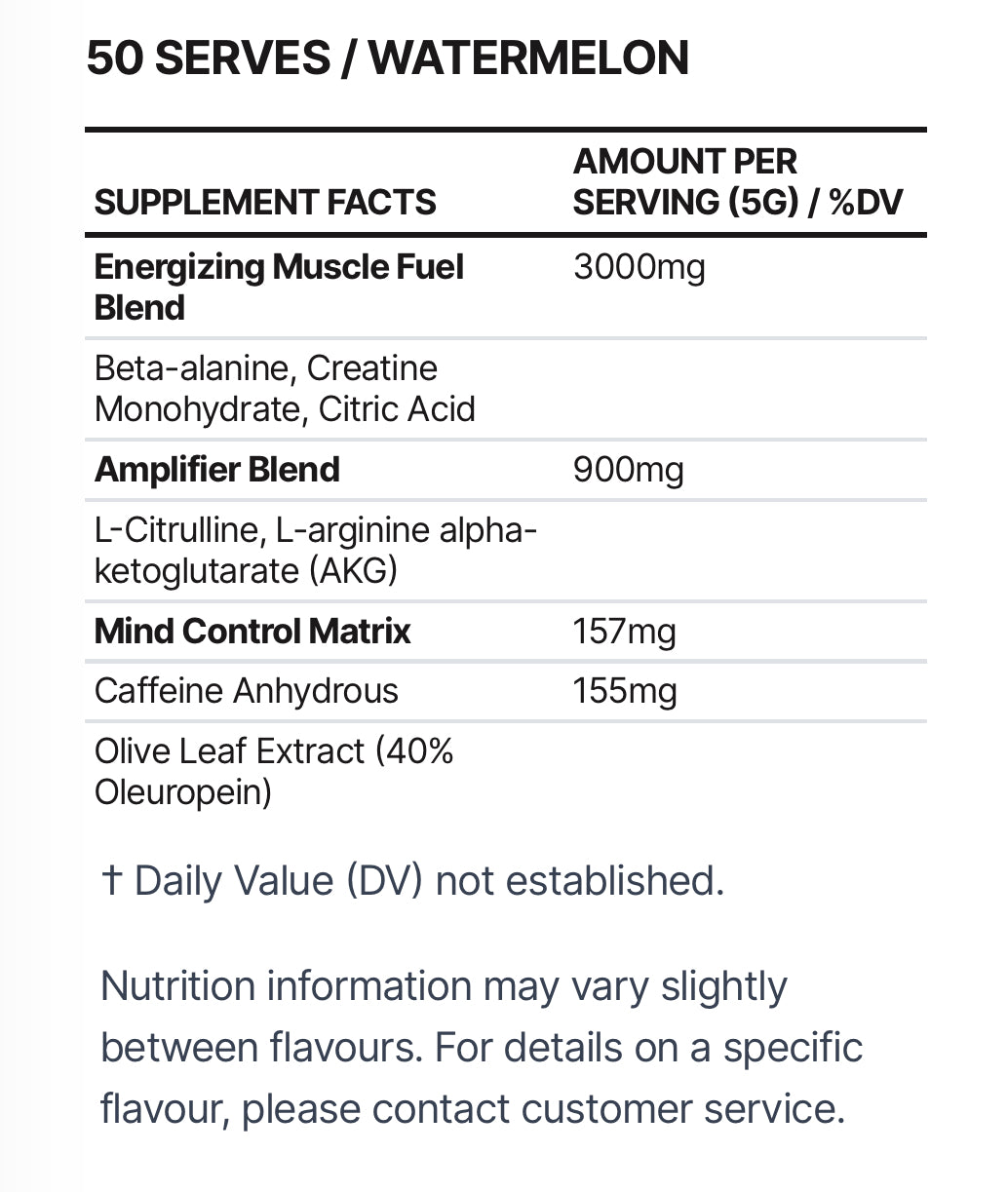 The Curse Pre by JNX Sports