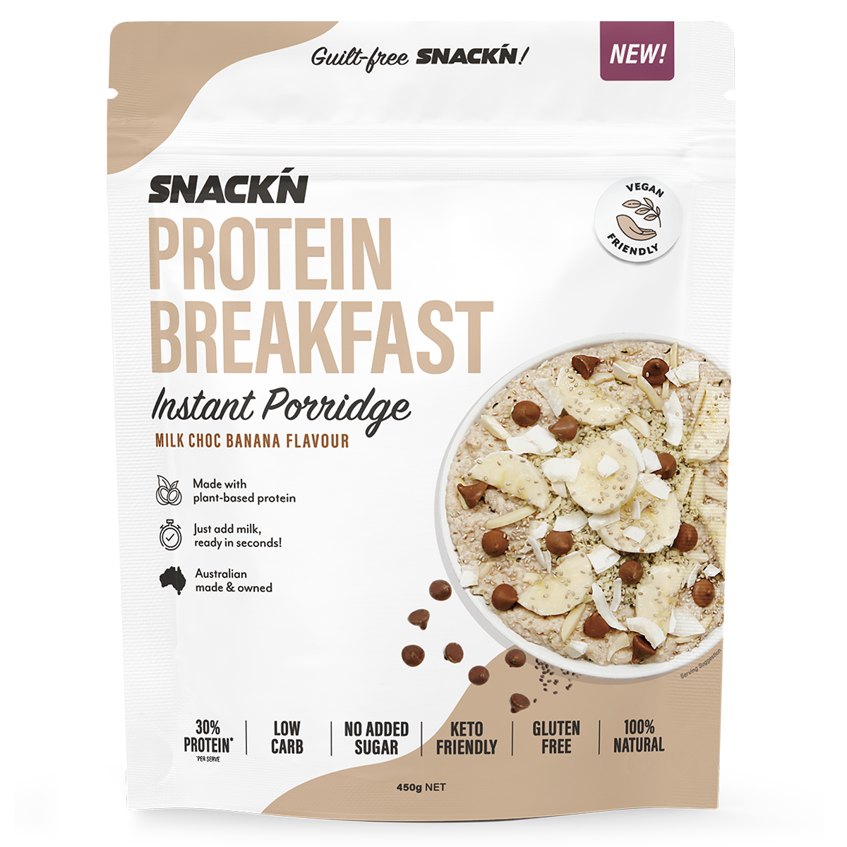 Instant Porridge by Snackn