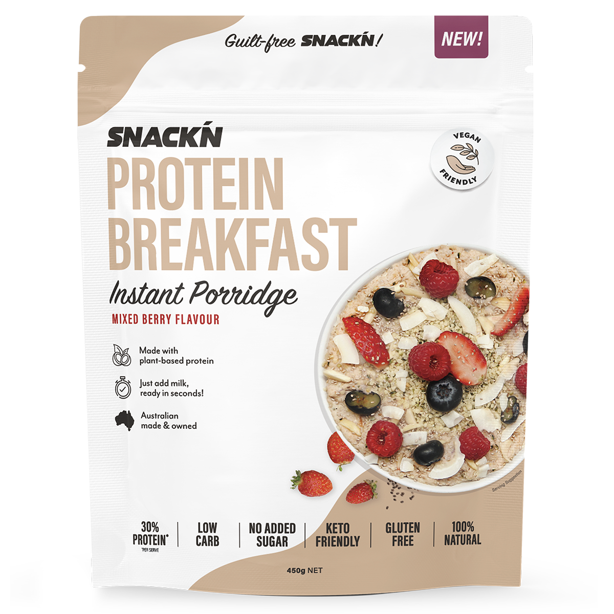Instant Porridge by Snackn