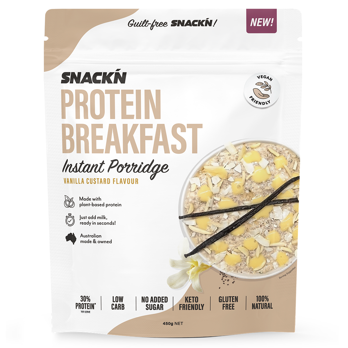 Instant Porridge by Snackn