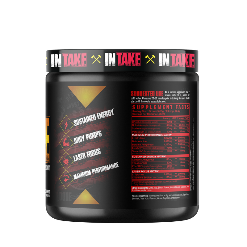 INTAKE Pre by Axe & Sledge